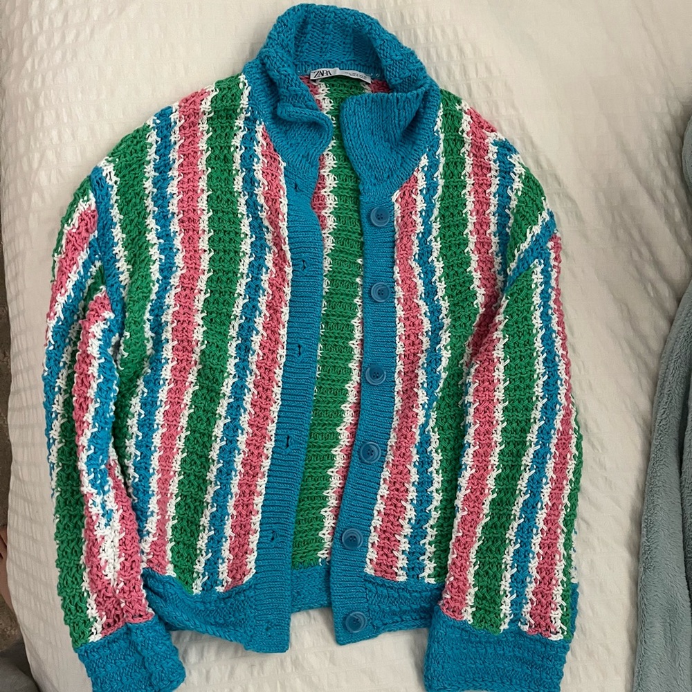 Zara knit jacket